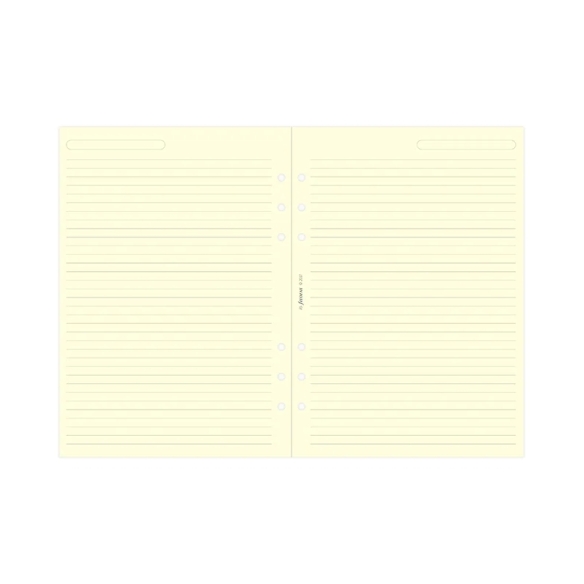 Bloc-notes ligné A5 Recharge coton crème FILOFAX - 3
