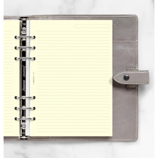 Ruled Notepaper A5 Refill cotton cream FILOFAX - 1