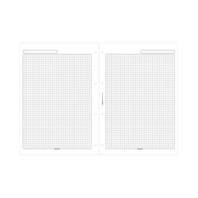 Quadrille Notepaper A4 Refill FILOFAX - 3