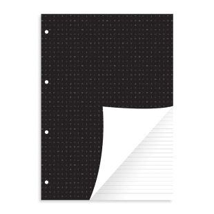 Ruled Notepad A4 Refill