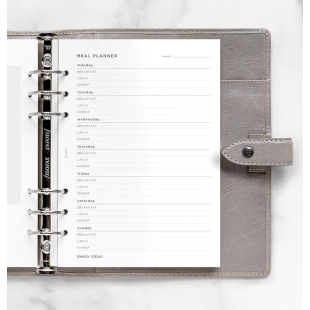 Plánovanie Jedla Náplň pre A5 diáre FILOFAX - 1
