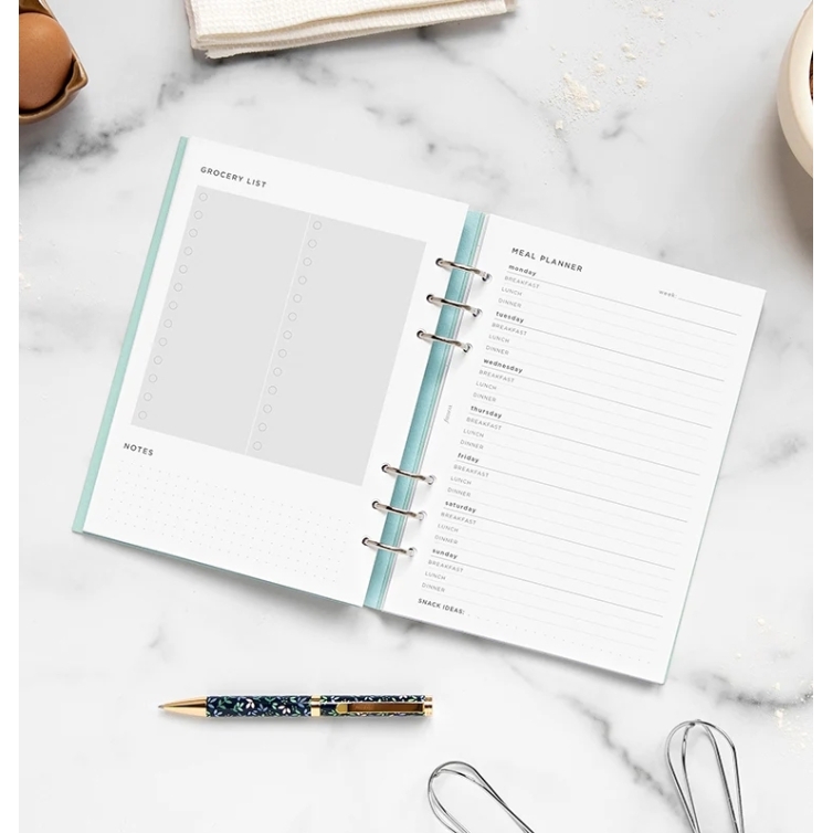 Plánovanie Jedla Náplň pre A5 diáre FILOFAX - 3