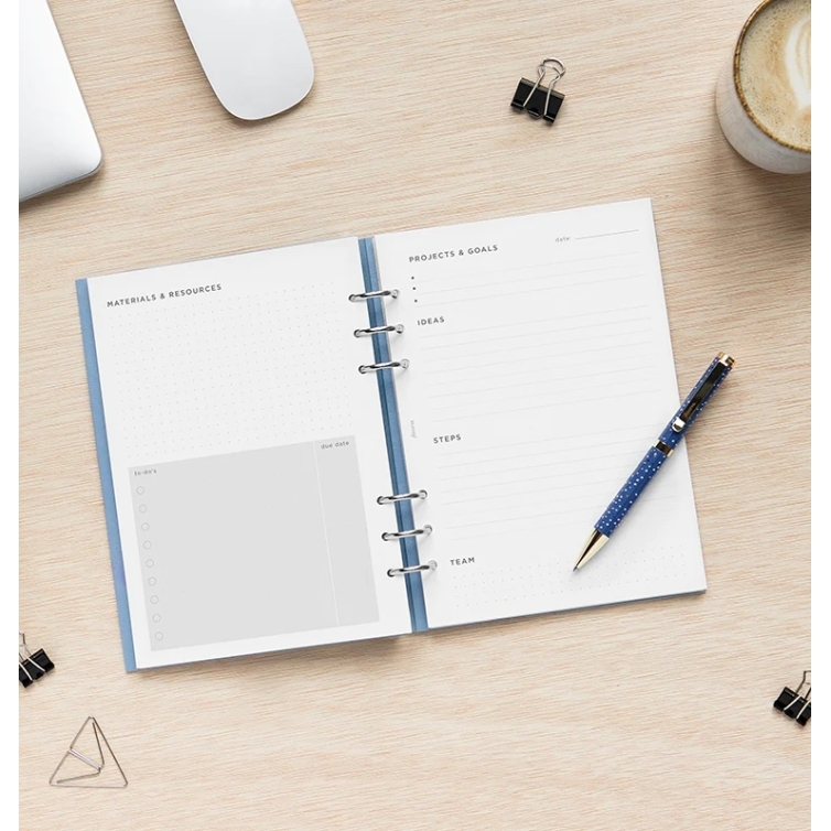 Projects and Goals Tracker Refill A5 FILOFAX - 3