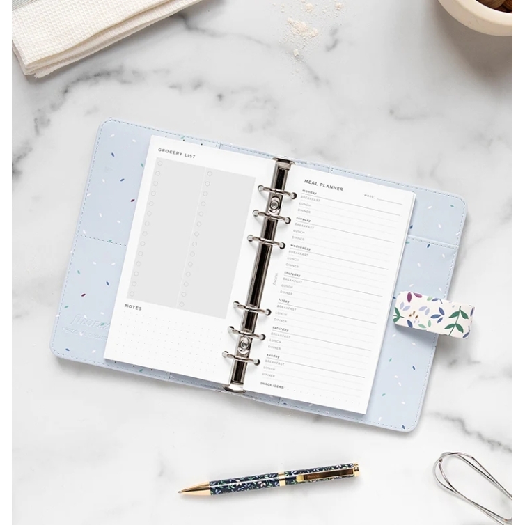 Plánovanie Jedla Náplň pre Osobné diáre FILOFAX - 3