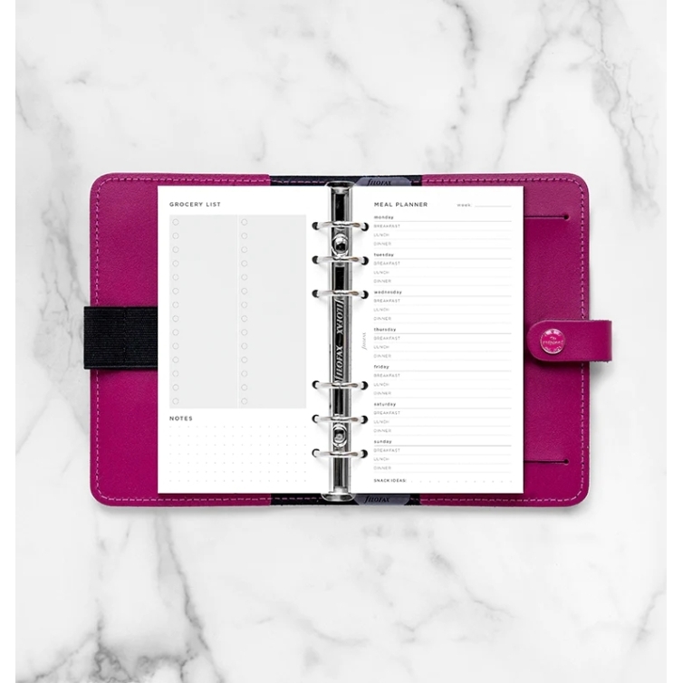 Plánovanie Jedla Náplň pre Osobné diáre FILOFAX - 2