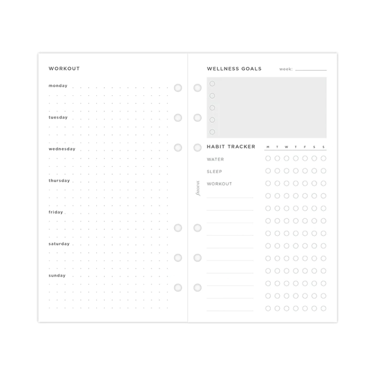 Recharge pour le Wellness Tracker Personal FILOFAX - 4
