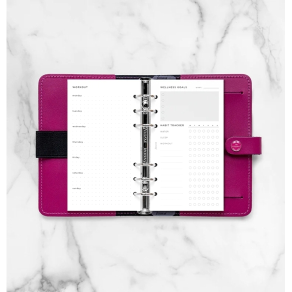 Wellness Plánovanie Náplň pre Osobné diáre FILOFAX - 2