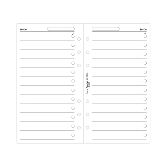 Zoznam úloh, náhradná náplň Diár osobný FILOFAX - 3