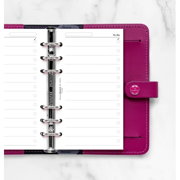 Persönliche Organizer-Checklisten nachfüllen FILOFAX - 1