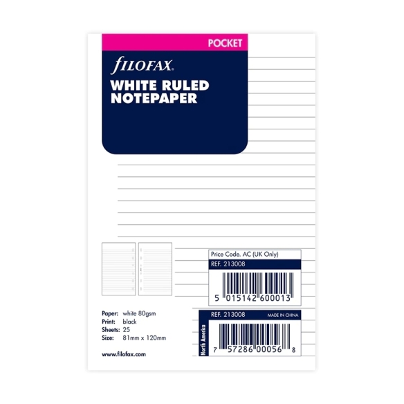 Notepaper Pocket FILOFAX - 9