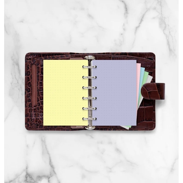 Pastelové Bodkované papiere pre vreckové diáre FILOFAX - 2