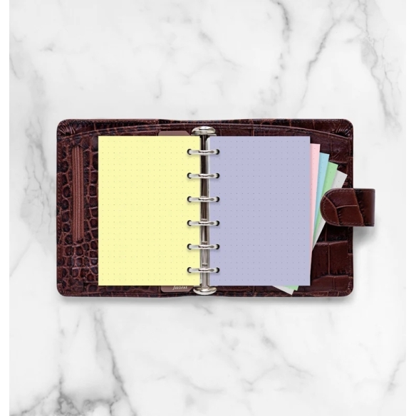 Pastelové Bodkované papiere pre vreckové diáre FILOFAX - 2