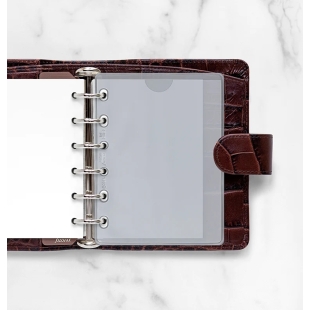 Transparent Envelope top opening Pocket FILOFAX - 1