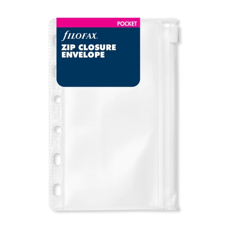 Zip Closure Envelope Pocket FILOFAX - 5