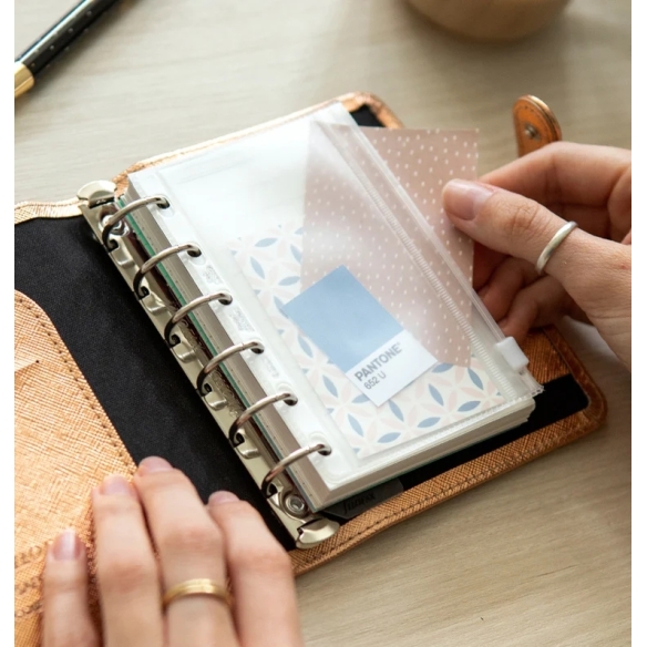 Transparentná Obálka so zipsom pre Vreckové diáre FILOFAX - 3