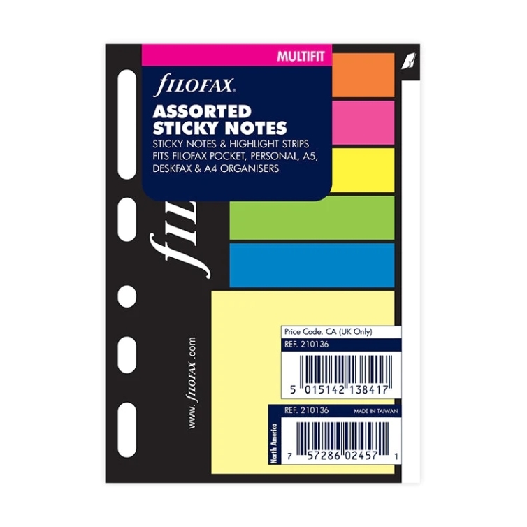 Notes autocollantes assorties Petit FILOFAX - 5