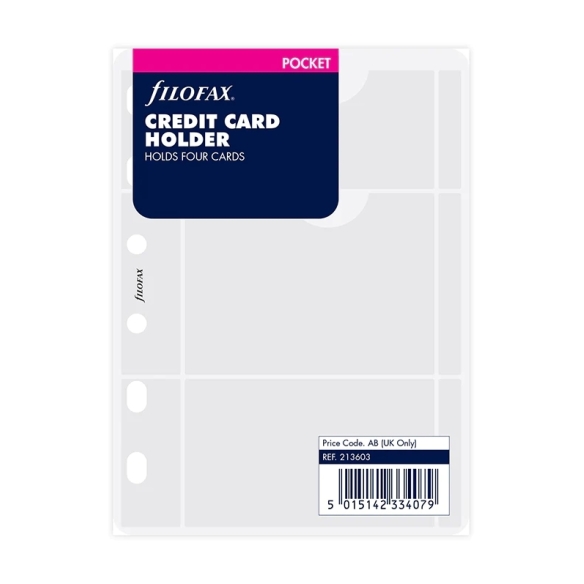 Púzdro Na Kreditné Karty pre Vreckové diáre FILOFAX - 5