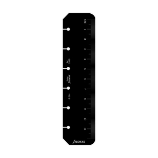 Ruler Page Marker Pocket black FILOFAX - 1
