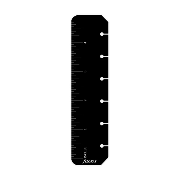 Pravítko/Záložka pre Vreckové diáre čierna FILOFAX - 3