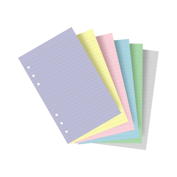 Pasztell vonalas jegyzetpapír Személyes utántöltő FILOFAX - 3