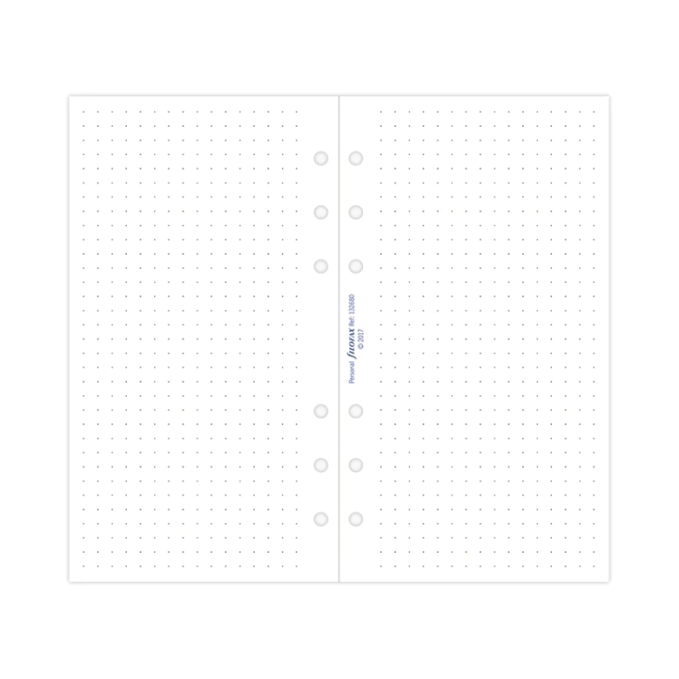 Bodkované papiere pre osobné diáre FILOFAX - 3