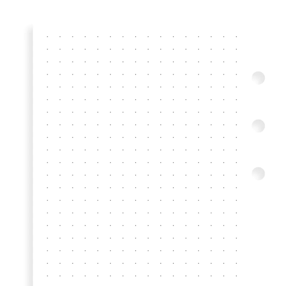 Dotted Journal Személyes újratöltő FILOFAX - 4