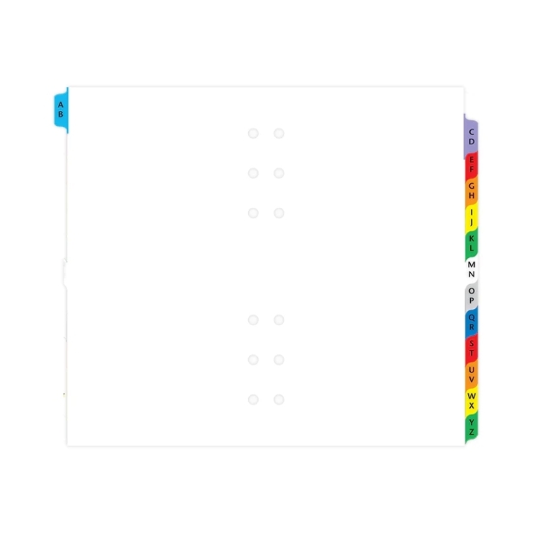 A-Z Index Personal Multi-Coloured FILOFAX - 4