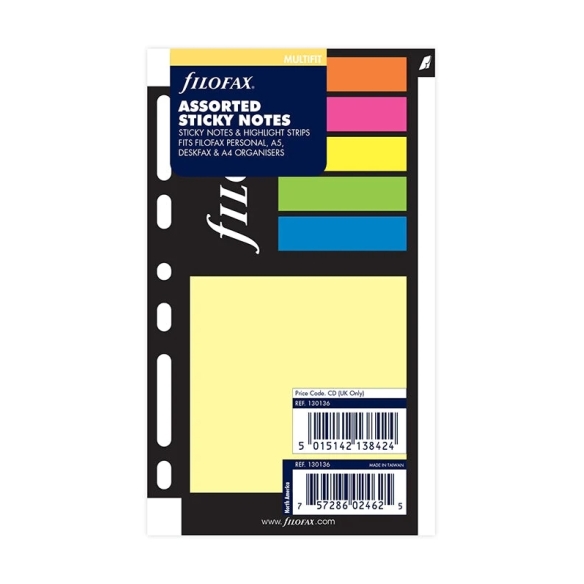 Sortierte Haftnotizen groß FILOFAX - 5