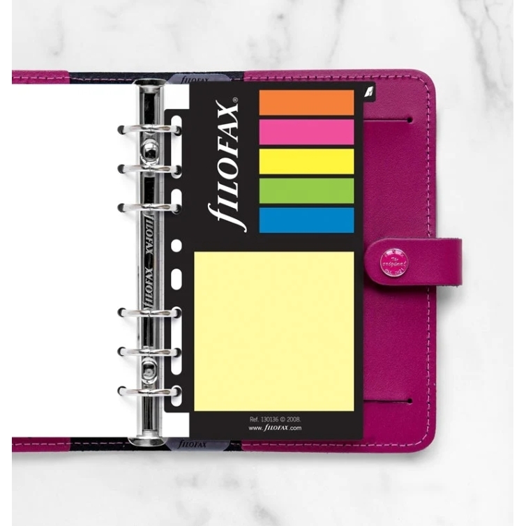 Farebné Lepiace Papieriky veľké FILOFAX - 1