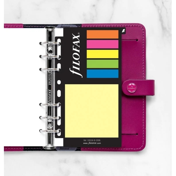 Farebné Lepiace Papieriky veľké FILOFAX - 1