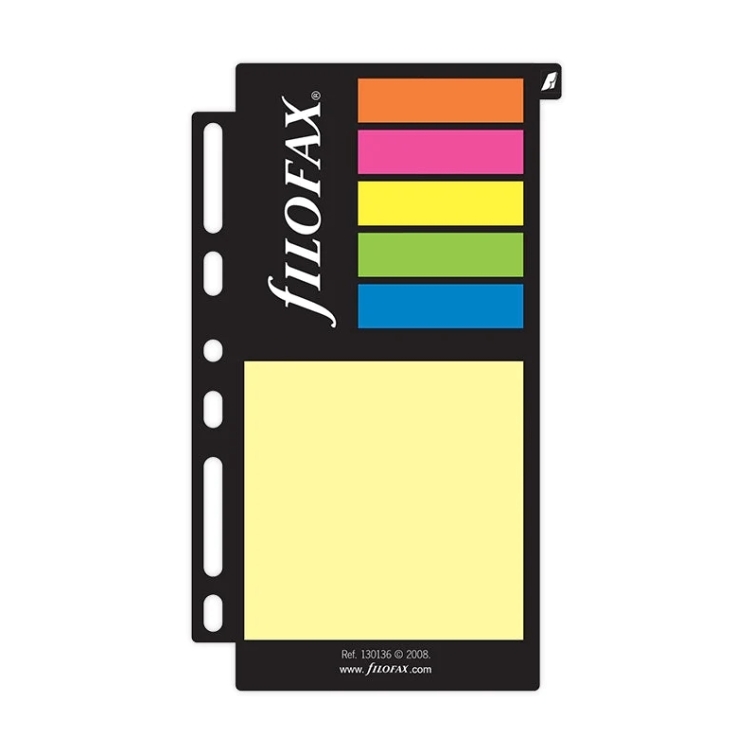 Farebné Lepiace Papieriky veľké FILOFAX - 3