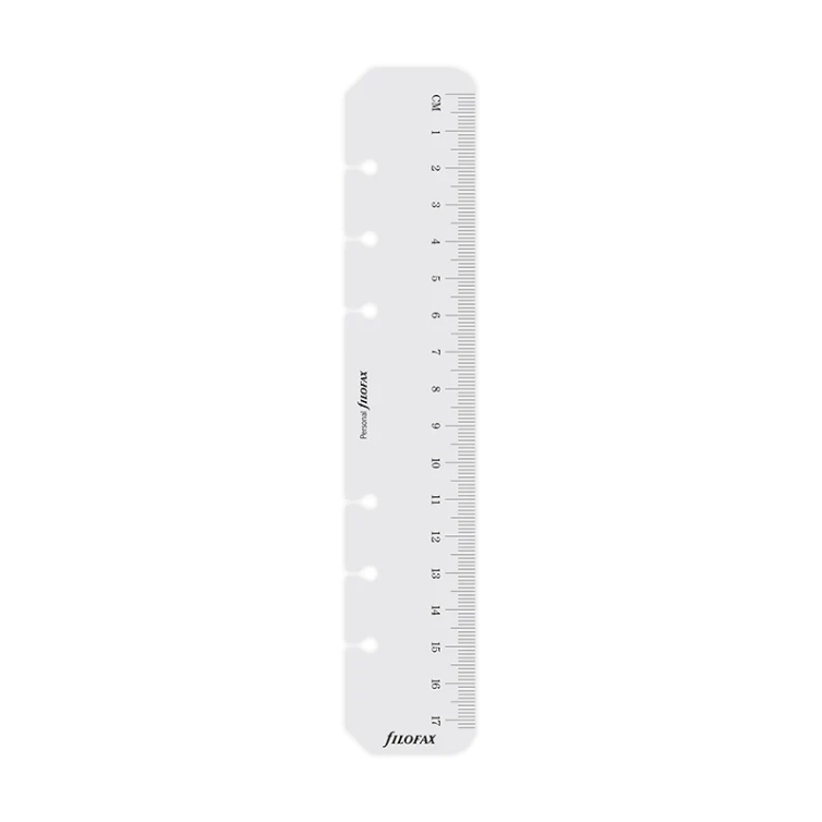 Pravítko/Záložka pre Osobné diáre transparentné FILOFAX - 2