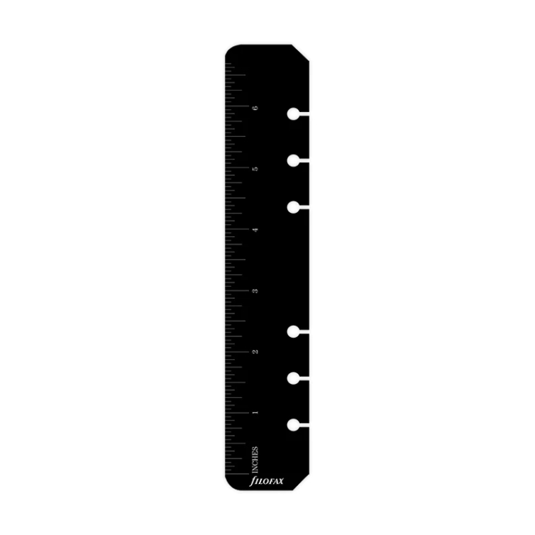 Règle Marqueur de page Personal noir FILOFAX - 3