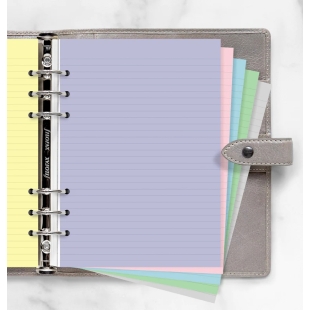 Pastel ruled notepaper A5...