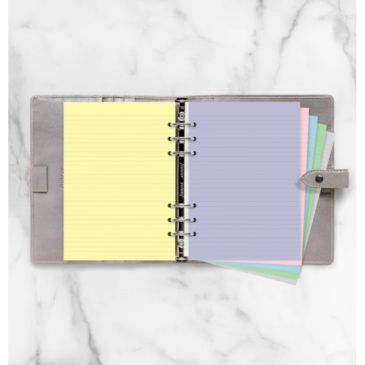Pastelové Linajkové papiere pre A5 diáre FILOFAX - 2