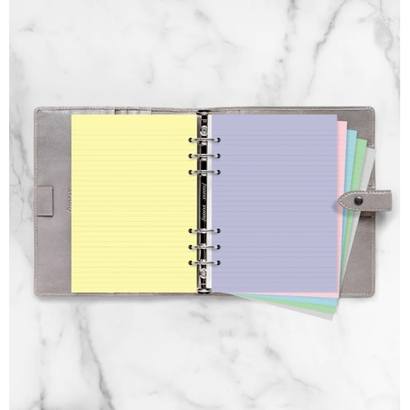 Pastelové Linajkové papiere pre A5 diáre FILOFAX - 2