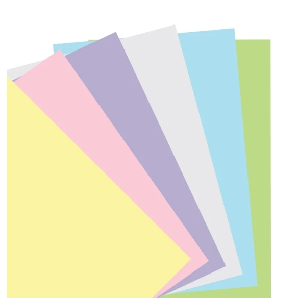 Pastelové Čisté papíry pro A5 diáře FILOFAX - 4