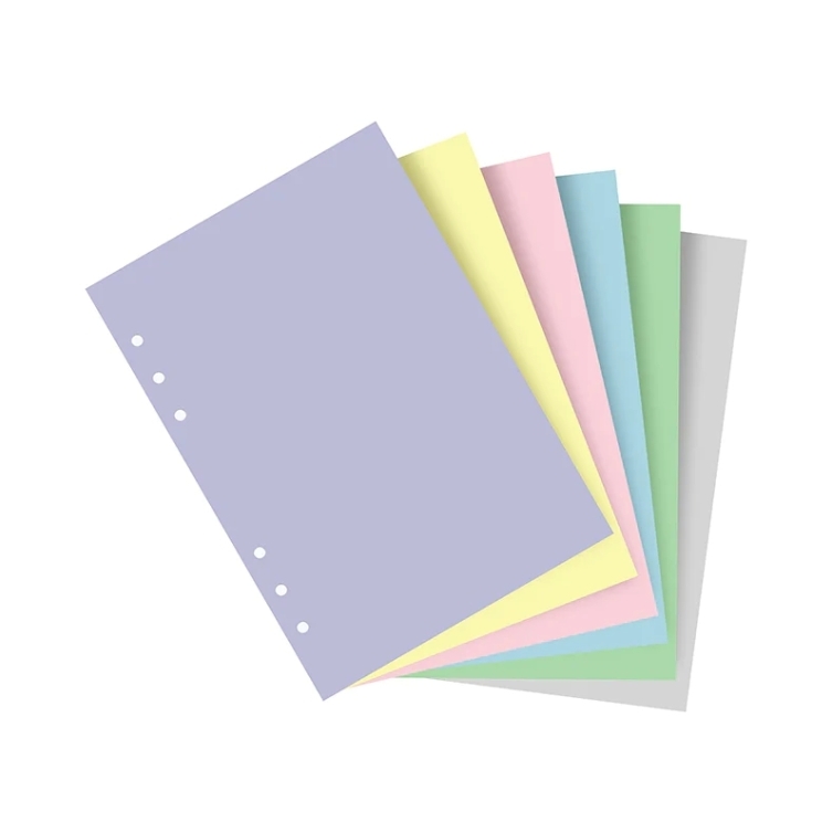 Pastellfarbenes Notizpapier A5 Nachfüllpackung FILOFAX - 3