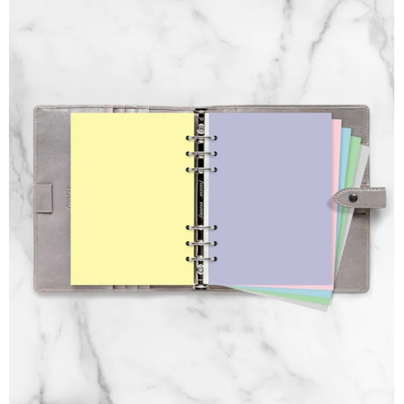Pastelové Čisté papiere pre A5 diáre FILOFAX - 2