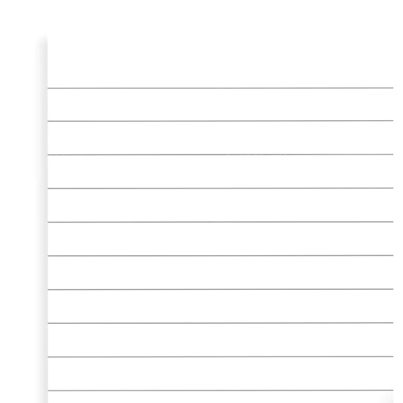 Papír A5 poznámkový blok (50 listů) FILOFAX - 4