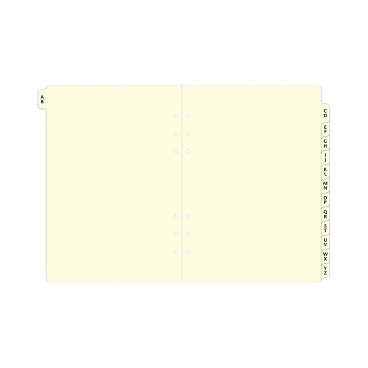 A-Z index krém A5 utántöltő FILOFAX - 3