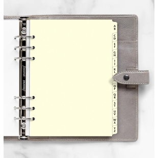 A-Z Index Cream A5 Refill FILOFAX - 1