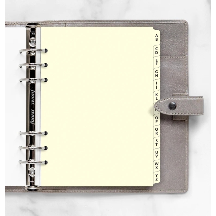 A-Z index krém A5 utántöltő FILOFAX - 1