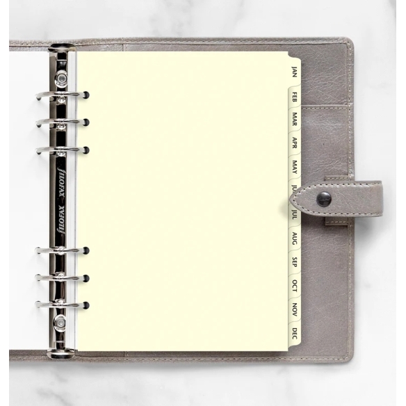 January-December Index A5 Cream Refill FILOFAX - 1