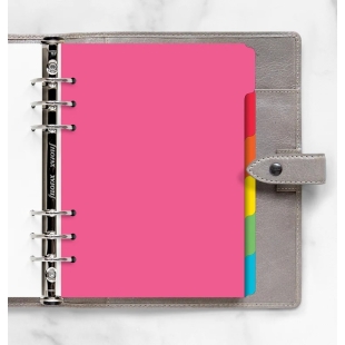 Plnofarebné rozraďovače pre A5 diáre FILOFAX - 1