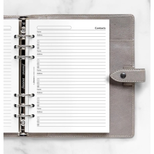 Contacts Value Pack A5 Refill FILOFAX - 1
