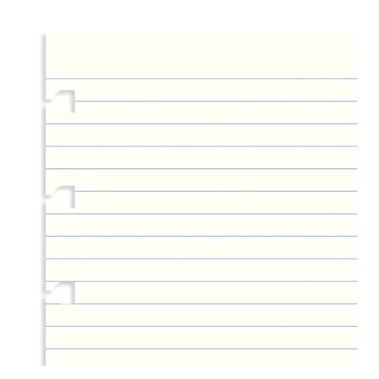 Linkované papiere náplň pre vreckový notebook FILOFAX - 4