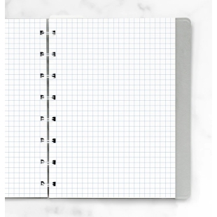 Štvorčekovaný papiere náplň pre A5 notebook FILOFAX - 1