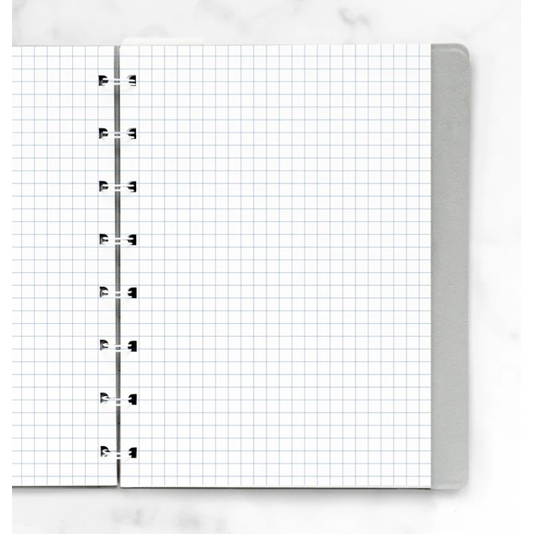 Štvorčekovaný papiere náplň pre A5 notebook FILOFAX - 1
