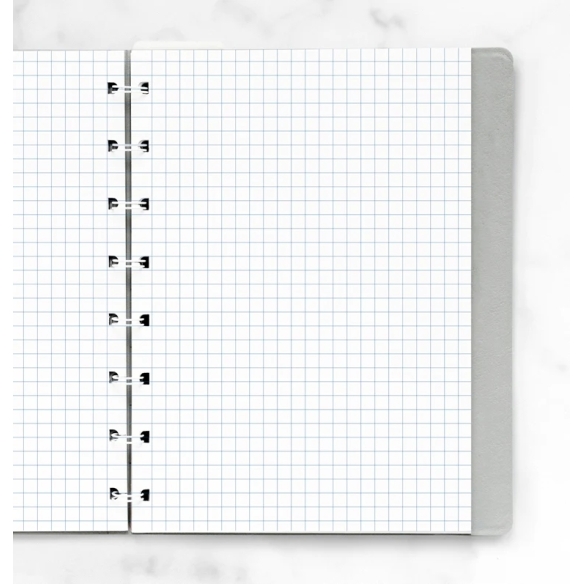 Štvorčekovaný papiere náplň pre A5 notebook FILOFAX - 1